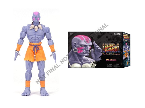 Ultra Street Fighter II: The Final Challengers Dhalsim Deluxe JADA Toys 1/12 15cm