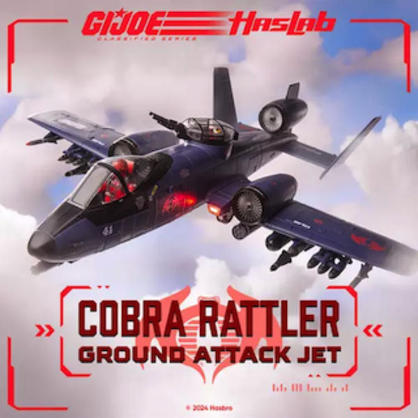 G.I. Joe - COBRA RATTLER HASBRO PULSE HasLab Classified Series MISB all tiers