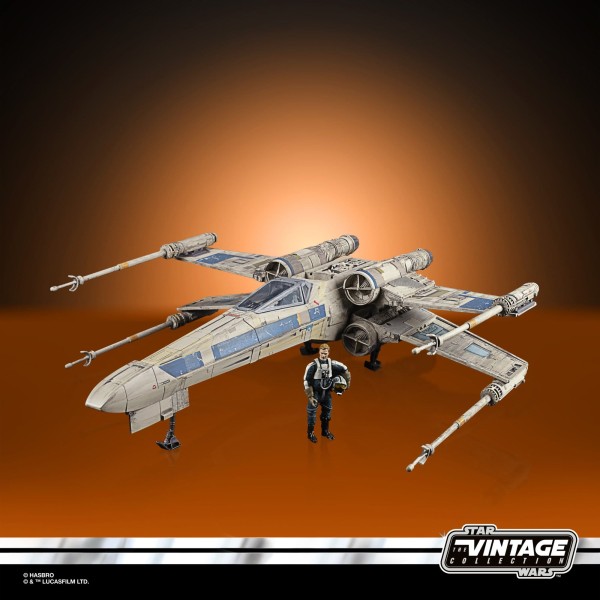 STAR WARS Rogue One Antoc Merrick’s X-Wing Fighter HASBRO Vintage Collection