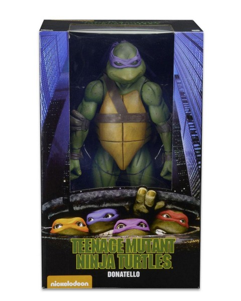 Teenage Mutant Ninja Turtles Donatello 1990 Movie NECA TMNT 1/4 - 42cm