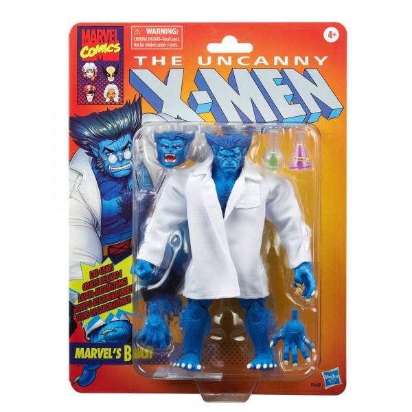 The Uncanny X-Men Marvel's Beast Marvel Legends Retro 15cm